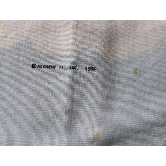 Vintage The World of Teddy Ruxpin Comforter Twin Sheet & Pillow Case Set 1985 - Picture 16 of 16